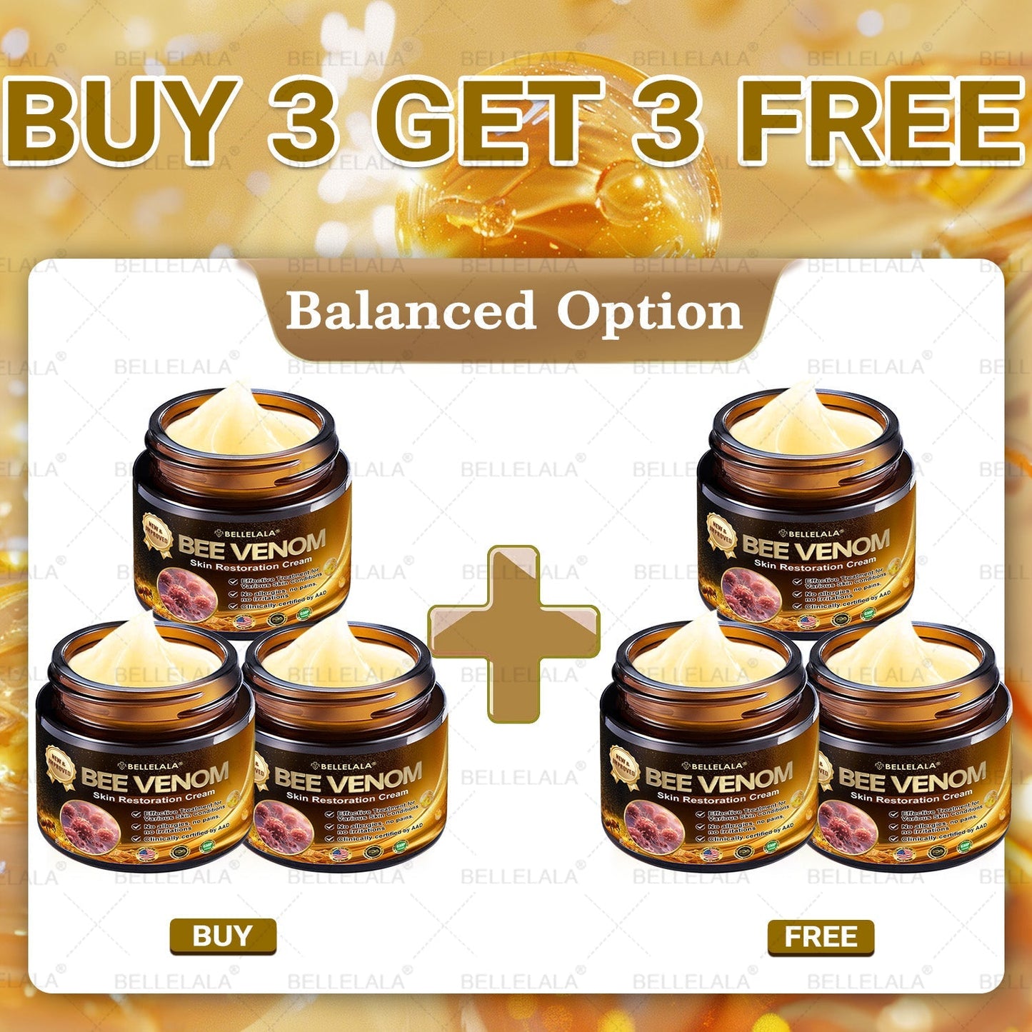 𝐁𝐞𝐥𝐥𝐞𝐥𝐚𝐥𝐚® 𝐁𝐞𝐞 𝐯𝐞𝐧𝐨𝐦 𝐒𝐤𝐢𝐧 𝐑𝐞𝐬𝐭𝐨𝐫𝐚𝐭𝐢𝐨𝐧 𝐂𝐫𝐞𝐚𝐦