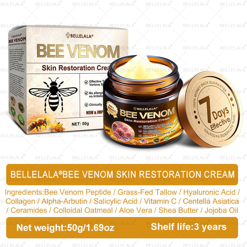 𝐁𝐞𝐥𝐥𝐞𝐥𝐚𝐥𝐚® 𝐁𝐞𝐞 𝐯𝐞𝐧𝐨𝐦 𝐒𝐤𝐢𝐧 𝐑𝐞𝐬𝐭𝐨𝐫𝐚𝐭𝐢𝐨𝐧 𝐂𝐫𝐞𝐚𝐦