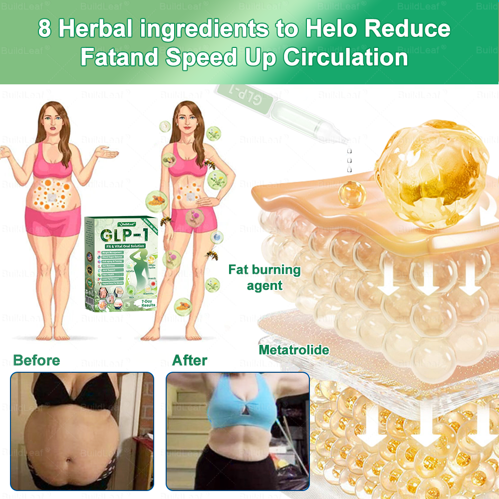 𝖡𝗎𝗂𝗅𝖽𝖫𝖾𝖺𝖿® 𝖦𝖫𝖯-𝟣 𝟪-𝗂𝗇-𝟣 𝖥𝗂𝗍 & 𝖵𝗂𝗍𝖺𝗅 𝖮𝗋𝖺𝗅 𝖲𝗈𝗅𝗎𝗍𝗂𝗈𝗇 (𝑱𝒖𝒔𝒕 𝒐𝒏𝒄𝒆 𝒂 𝒅𝒂𝒚, 𝒗𝒊𝒔𝒊𝒃𝒍𝒆 𝒄𝒉𝒂𝒏𝒈𝒆𝒔 𝒊𝒏 7 𝒅𝒂𝒚𝒔) 𝑭𝒐𝒓 𝒐𝒃𝒆𝒔𝒊𝒕𝒚, 𝒄𝒂𝒓𝒅𝒊𝒐𝒗𝒂𝒔𝒄𝒖𝒍𝒂𝒓 𝒉𝒆𝒂𝒍𝒕𝒉, 𝒅𝒊𝒂𝒃𝒆𝒕𝒆𝒔, 𝒔𝒍𝒆𝒆𝒑 𝒂𝒑𝒏𝒆𝒂, 𝒈𝒖𝒕 𝒉𝒆𝒂𝒍𝒕𝒉, 𝒋𝒐𝒊𝒏𝒕 𝒊𝒔𝒔𝒖𝒆𝒔, 𝒂𝒏𝒅 𝒎𝒐𝒓𝒆