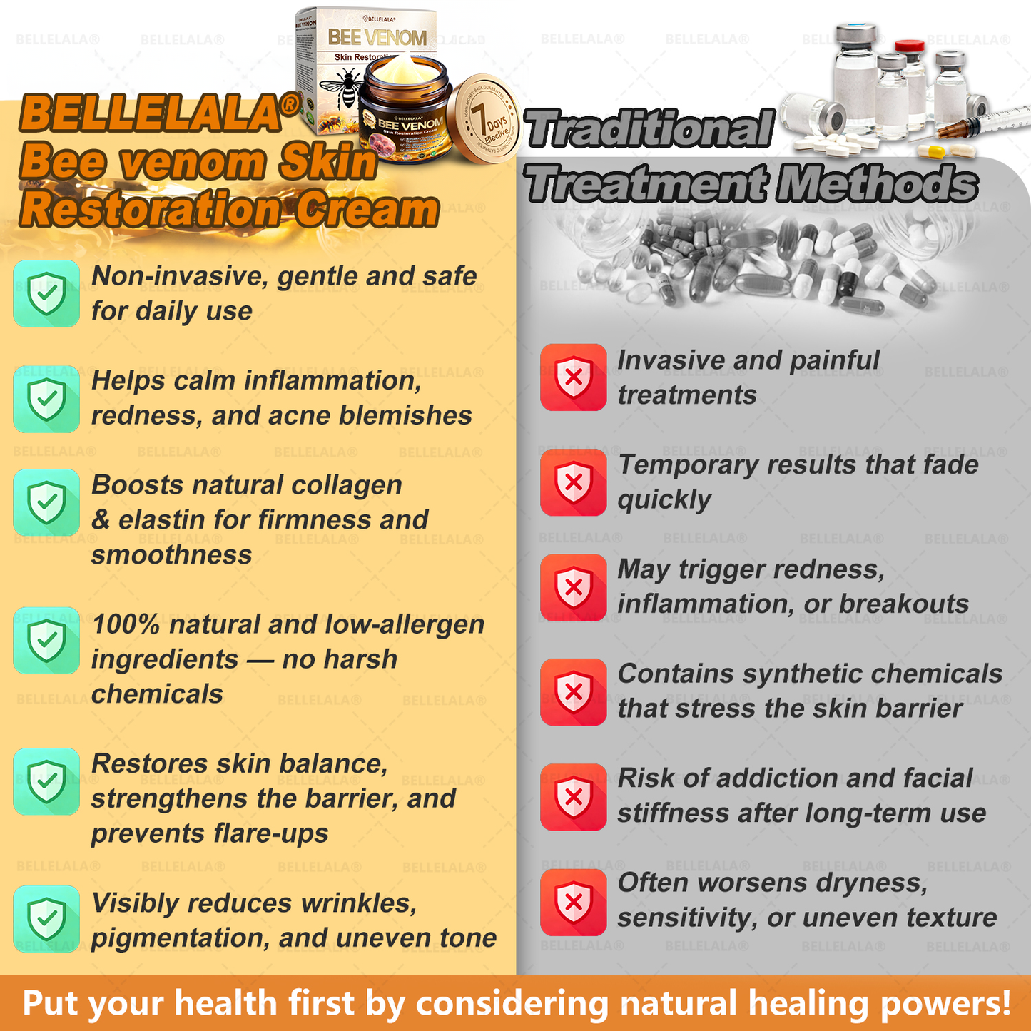 𝐁𝐞𝐥𝐥𝐞𝐥𝐚𝐥𝐚® 𝐁𝐞𝐞 𝐯𝐞𝐧𝐨𝐦 𝐒𝐤𝐢𝐧 𝐑𝐞𝐬𝐭𝐨𝐫𝐚𝐭𝐢𝐨𝐧 𝐂𝐫𝐞𝐚𝐦