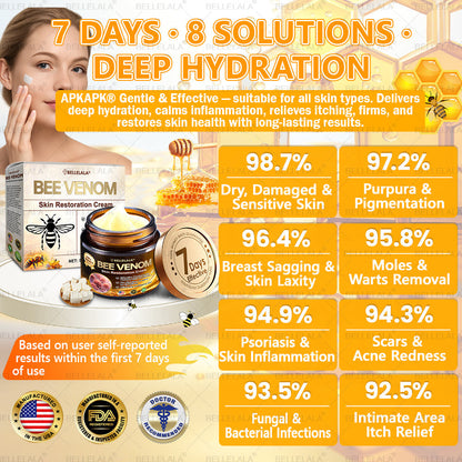 𝐁𝐞𝐥𝐥𝐞𝐥𝐚𝐥𝐚® 𝐁𝐞𝐞 𝐯𝐞𝐧𝐨𝐦 𝐒𝐤𝐢𝐧 𝐑𝐞𝐬𝐭𝐨𝐫𝐚𝐭𝐢𝐨𝐧 𝐂𝐫𝐞𝐚𝐦