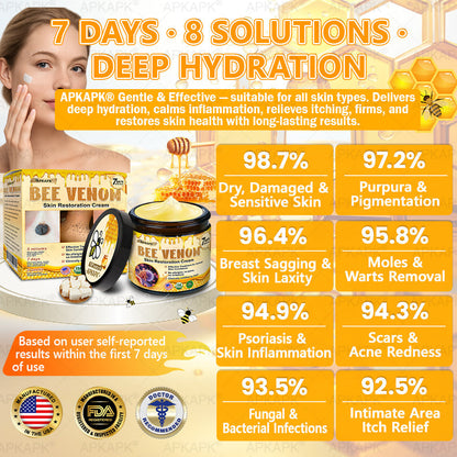 Made and Shipped from USA 🎉𝖠𝖯𝖪𝖠𝖯𝖪® 𝖡𝖾𝖾 𝗏𝖾𝗇𝗈𝗆 𝖲𝗄𝗂𝗇 𝖱𝖾𝗌𝗍𝗈𝗋𝖺𝗍𝗂𝗈𝗇 𝖢𝗋𝖾𝖺𝗆