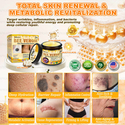 Made and Shipped from USA 🎉𝖠𝖯𝖪𝖠𝖯𝖪® 𝖡𝖾𝖾 𝗏𝖾𝗇𝗈𝗆 𝖲𝗄𝗂𝗇 𝖱𝖾𝗌𝗍𝗈𝗋𝖺𝗍𝗂𝗈𝗇 𝖢𝗋𝖾𝖺𝗆