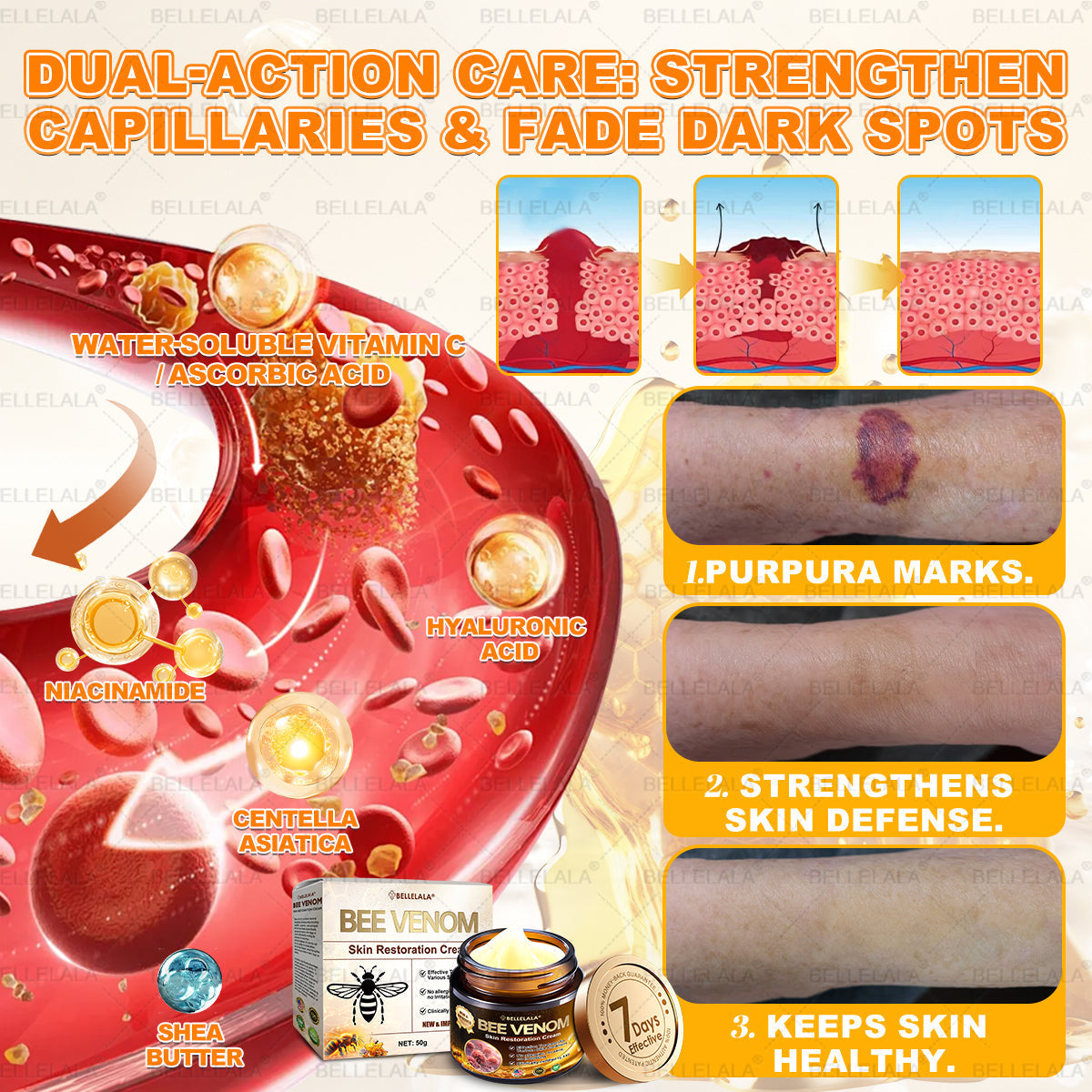 𝐁𝐞𝐥𝐥𝐞𝐥𝐚𝐥𝐚® 𝐁𝐞𝐞 𝐯𝐞𝐧𝐨𝐦 𝐒𝐤𝐢𝐧 𝐑𝐞𝐬𝐭𝐨𝐫𝐚𝐭𝐢𝐨𝐧 𝐂𝐫𝐞𝐚𝐦