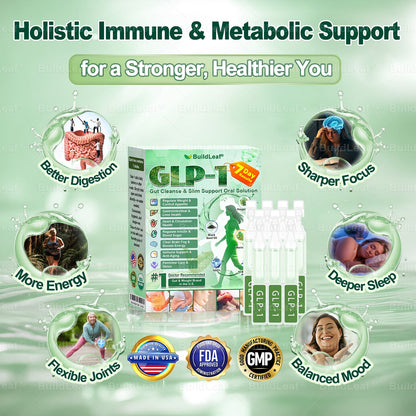 𝑩𝒖𝒊𝒍𝒅𝑳𝒆𝒂𝒇® 𝑮𝑳𝑷-1 7-𝑫𝒂𝒚 𝑮𝒖𝒕 𝑪𝒍𝒆𝒂𝒏𝒔𝒆 & 𝑺𝒍𝒊𝒎 𝑺𝒖𝒑𝒑𝒐𝒓𝒕 𝑶𝒓𝒂𝒍 𝑺𝒐𝒍𝒖𝒕𝒊𝒐𝒏 – 𝑵𝒂𝒕𝒖𝒓𝒂𝒍 𝑫𝒆𝒕𝒐𝒙 & 𝑫𝒊𝒈𝒆𝒔𝒕𝒊𝒗𝒆 𝑯𝒆𝒂𝒍𝒕𝒉 𝑺𝒖𝒑𝒆𝒓𝒇𝒐𝒐𝒅 𝒇𝒐𝒓 𝑾𝒆𝒊𝒈𝒉𝒕 𝑪𝒐𝒏𝒕𝒓𝒐𝒍, 𝑴𝒆𝒏𝒕𝒂𝒍 𝑪𝒍𝒂𝒓𝒊𝒕𝒚, 𝑪𝒂𝒓𝒅𝒊𝒐𝒗𝒂𝒔𝒄𝒖𝒍𝒂𝒓 & 𝑱𝒐𝒊𝒏𝒕 𝑾𝒆𝒍𝒍𝒏𝒆𝒔𝒔, 𝑺𝒌𝒊𝒏 𝑭𝒊𝒓𝒎𝒊𝒏𝒈, 𝑨𝒏𝒕𝒊-𝑨𝒈𝒊𝒏𝒈, 𝑬𝒏𝒆𝒓𝒈𝒚 𝑩𝒐𝒐𝒔𝒕 & 𝑭𝒂𝒍𝒍-𝑾𝒊𝒏𝒕𝒆𝒓 𝑰𝒎𝒎𝒖𝒏𝒆 𝑺𝒖𝒑𝒑𝒐𝒓𝒕