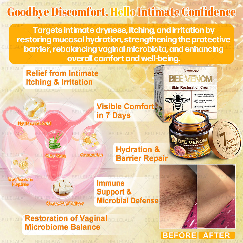 𝐁𝐞𝐥𝐥𝐞𝐥𝐚𝐥𝐚® 𝐁𝐞𝐞 𝐯𝐞𝐧𝐨𝐦 𝐒𝐤𝐢𝐧 𝐑𝐞𝐬𝐭𝐨𝐫𝐚𝐭𝐢𝐨𝐧 𝐂𝐫𝐞𝐚𝐦