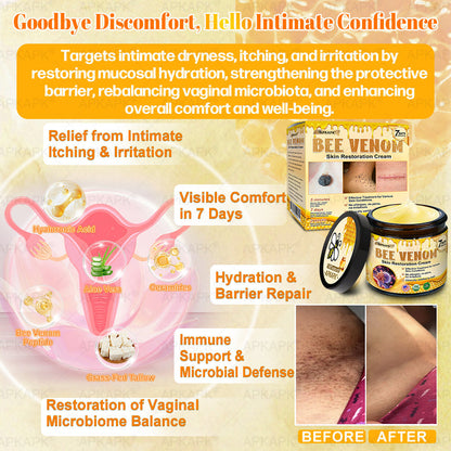 Made and Shipped from USA 🎉𝖠𝖯𝖪𝖠𝖯𝖪® 𝖡𝖾𝖾 𝗏𝖾𝗇𝗈𝗆 𝖲𝗄𝗂𝗇 𝖱𝖾𝗌𝗍𝗈𝗋𝖺𝗍𝗂𝗈𝗇 𝖢𝗋𝖾𝖺𝗆