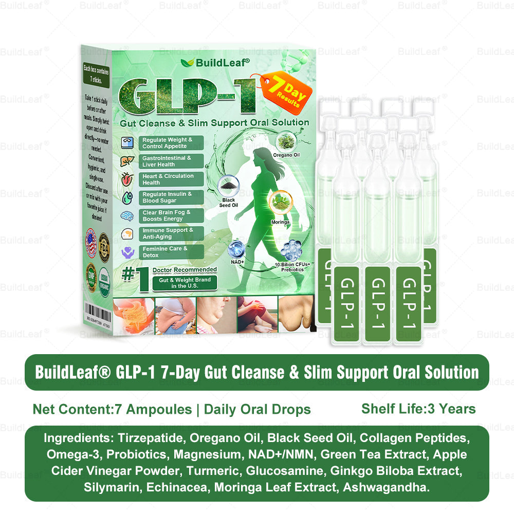 𝑩𝒖𝒊𝒍𝒅𝑳𝒆𝒂𝒇® 𝑮𝑳𝑷-1 7-𝑫𝒂𝒚 𝑮𝒖𝒕 𝑪𝒍𝒆𝒂𝒏𝒔𝒆 & 𝑺𝒍𝒊𝒎 𝑺𝒖𝒑𝒑𝒐𝒓𝒕 𝑶𝒓𝒂𝒍 𝑺𝒐𝒍𝒖𝒕𝒊𝒐𝒏 – 𝑵𝒂𝒕𝒖𝒓𝒂𝒍 𝑫𝒆𝒕𝒐𝒙 & 𝑫𝒊𝒈𝒆𝒔𝒕𝒊𝒗𝒆 𝑯𝒆𝒂𝒍𝒕𝒉 𝑺𝒖𝒑𝒆𝒓𝒇𝒐𝒐𝒅 𝒇𝒐𝒓 𝑾𝒆𝒊𝒈𝒉𝒕 𝑪𝒐𝒏𝒕𝒓𝒐𝒍, 𝑴𝒆𝒏𝒕𝒂𝒍 𝑪𝒍𝒂𝒓𝒊𝒕𝒚, 𝑪𝒂𝒓𝒅𝒊𝒐𝒗𝒂𝒔𝒄𝒖𝒍𝒂𝒓 & 𝑱𝒐𝒊𝒏𝒕 𝑾𝒆𝒍𝒍𝒏𝒆𝒔𝒔, 𝑺𝒌𝒊𝒏 𝑭𝒊𝒓𝒎𝒊𝒏𝒈, 𝑨𝒏𝒕𝒊-𝑨𝒈𝒊𝒏𝒈, 𝑬𝒏𝒆𝒓𝒈𝒚 𝑩𝒐𝒐𝒔𝒕 & 𝑭𝒂𝒍𝒍-𝑾𝒊𝒏𝒕𝒆𝒓 𝑰𝒎𝒎𝒖𝒏𝒆 𝑺𝒖𝒑𝒑𝒐𝒓𝒕