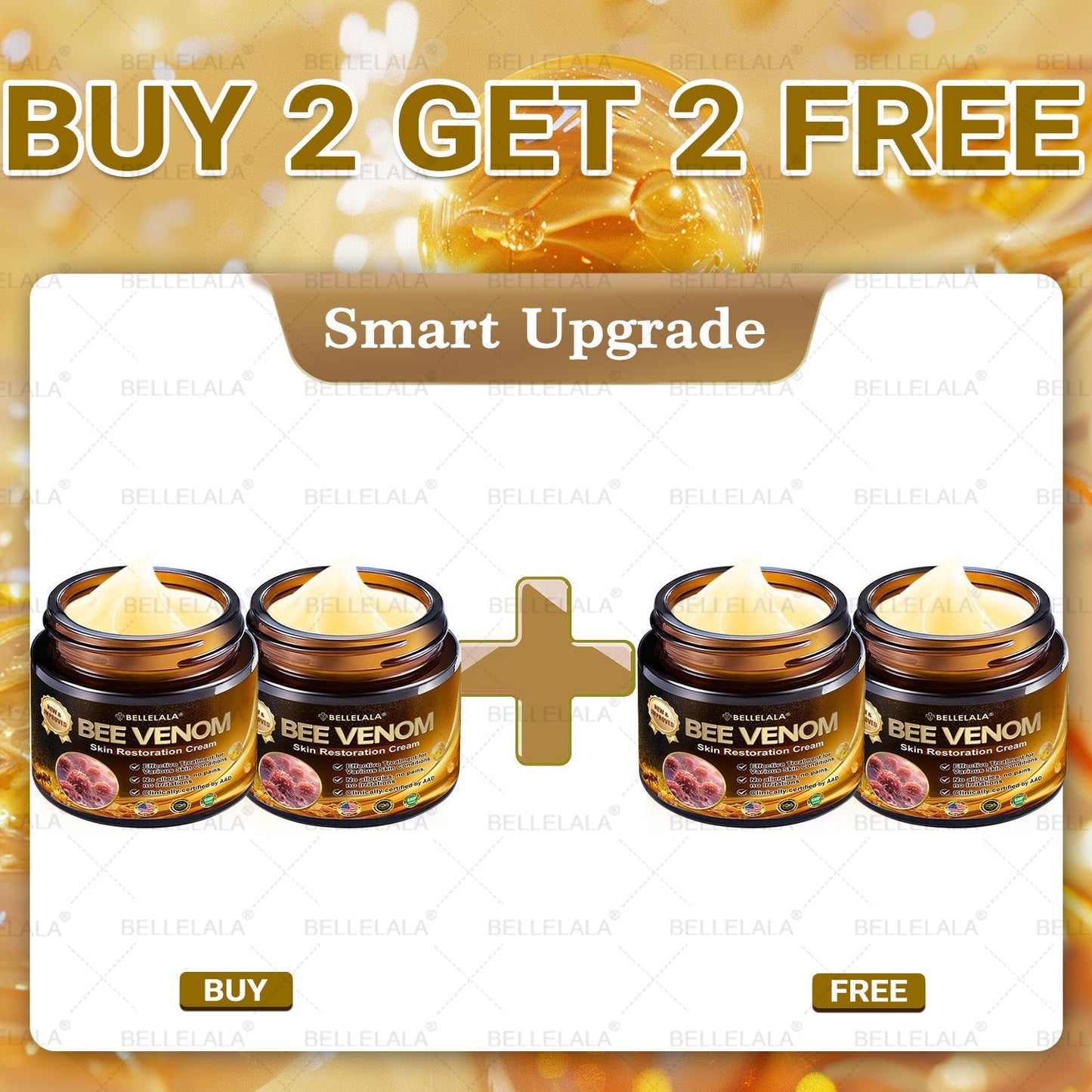 𝐁𝐞𝐥𝐥𝐞𝐥𝐚𝐥𝐚® 𝐁𝐞𝐞 𝐯𝐞𝐧𝐨𝐦 𝐒𝐤𝐢𝐧 𝐑𝐞𝐬𝐭𝐨𝐫𝐚𝐭𝐢𝐨𝐧 𝐂𝐫𝐞𝐚𝐦